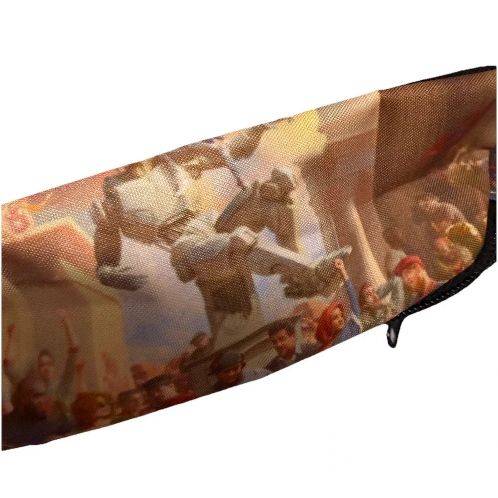 Logic Everybody Album Print Zip Canvas Adjustable Fanny‎ Pack Pouch